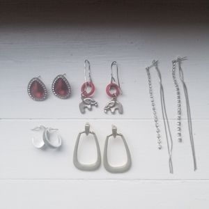 3for15 🐢Used 6 Unit Earrings Lot